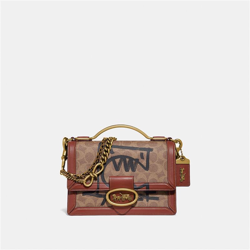 COACH/蔻驰 经典标志帆布手袋74582