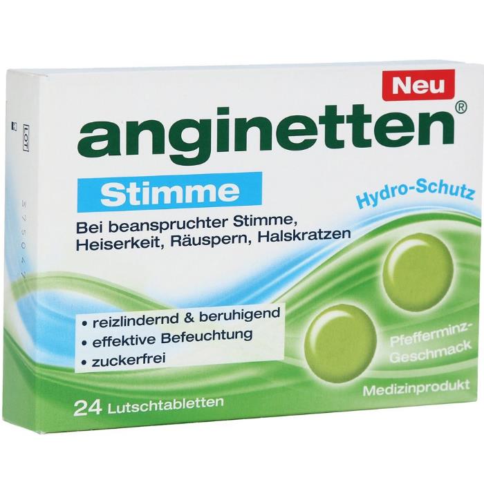 ANGINETTEN 薄荷味口腔含片