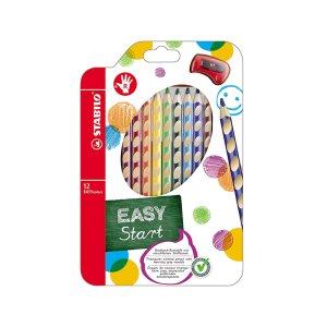 STABILO 右手彩笔12色 配转笔刀