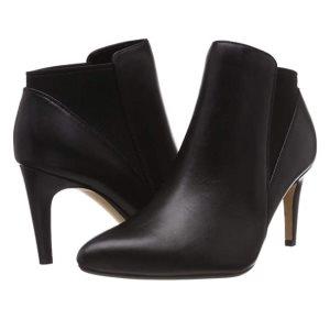 CLARKS 其乐女士高跟短皮靴  26139487