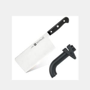 WMF 中式菜刀带磨刀器套装