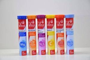 FIT+VITAL 铁+维C泡腾片 黑加仑味