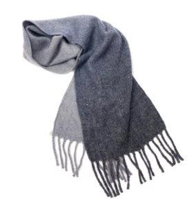 COS 女士双色灰围巾