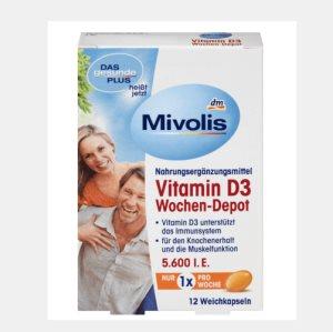 DAS GESUNDE PLUS 维他命D3一周片