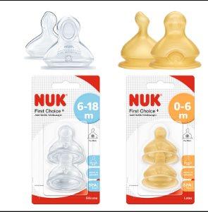 NUK 自然感奶嘴 M号6到18个月