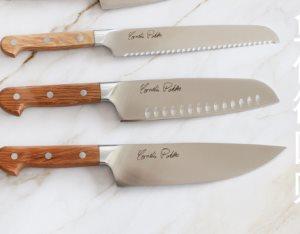 ZWILLING 木柄三德刀