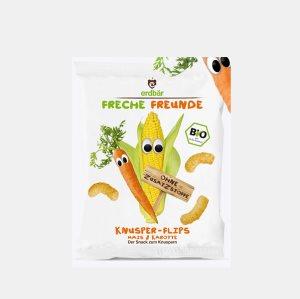 ERDBAER 有机胡萝卜玉米泡芙条