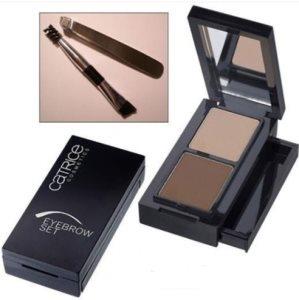 CATRICEE 双色自然眉粉 带刷子眉夹 #010