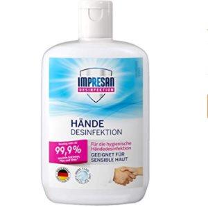 IMPRESAN 抗菌免水洗手液
