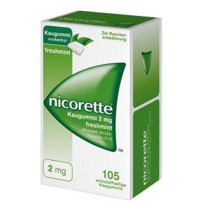 NICORETTE 2MG薄荷口香咀嚼糖