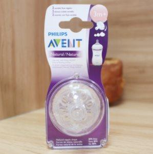 PHILIPS AVENT 新安怡奶嘴自然系列奶嘴3M+