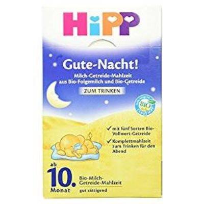 HIPP有机晚安牛奶谷物米糊