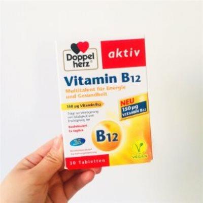 DOPPELHERZ B12 活性抗疲劳片100ΜG
