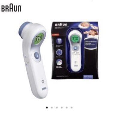BRAUN 免接触体温计红外线温度计