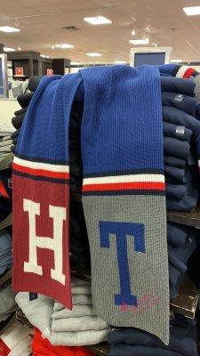 TOMMY 宝宝红蓝围巾