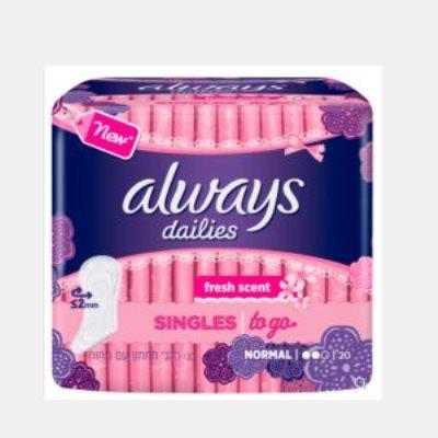 ALWAYS 卫生护垫 2滴水