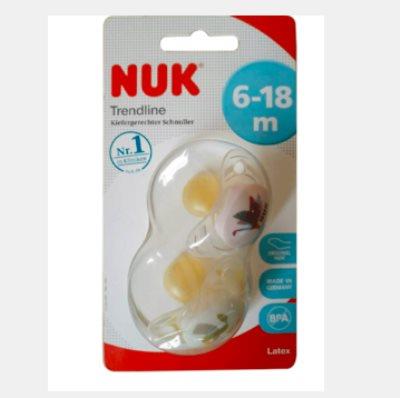 NUK硅胶安抚嘴 6-18个月