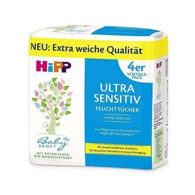 HIPP 有机杏仁油超柔防敏感湿巾