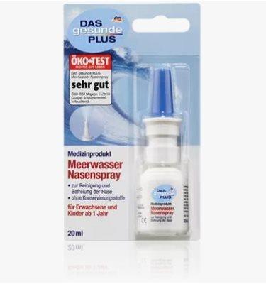 DAS GESUNDE PLUS 纯海水天然无添加洗鼻液