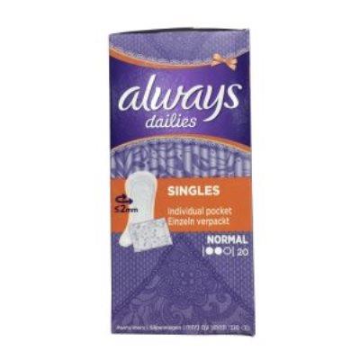 ALWAYS敏感肌肤卫生护垫小号 2滴水